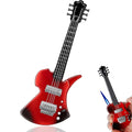 Vintage Guitar Shape Metal Lighter