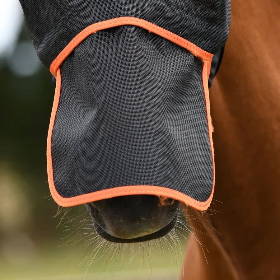 Full-Coverage UV Fly Mask : Ears to Nose for Horses
