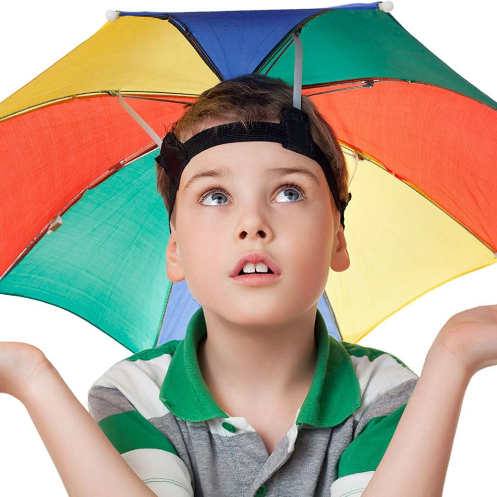 Umbrella Hat | Hands-Free| Adjustable Size for All Ages