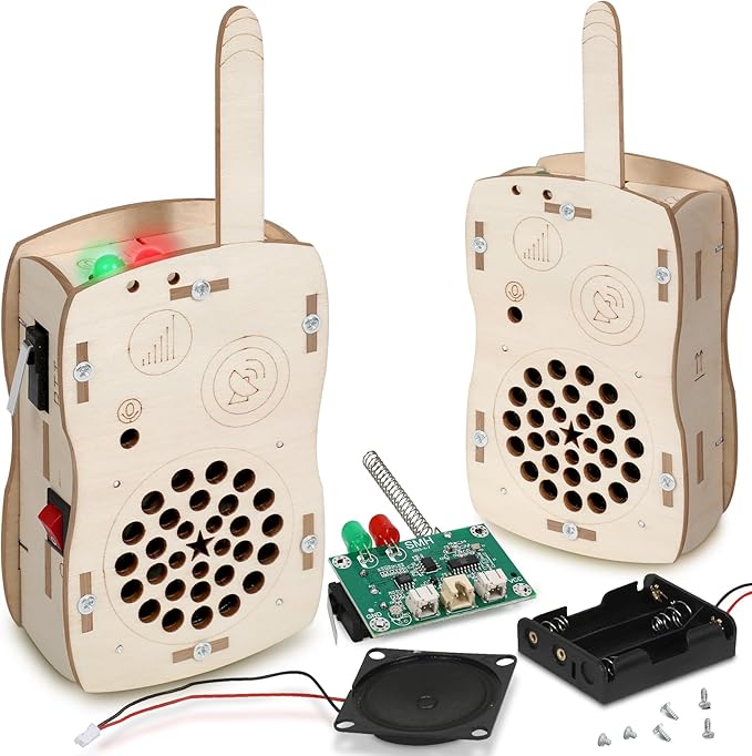 STEM Walkie-Talkie Building Kit : Assemble Your Own Radio
