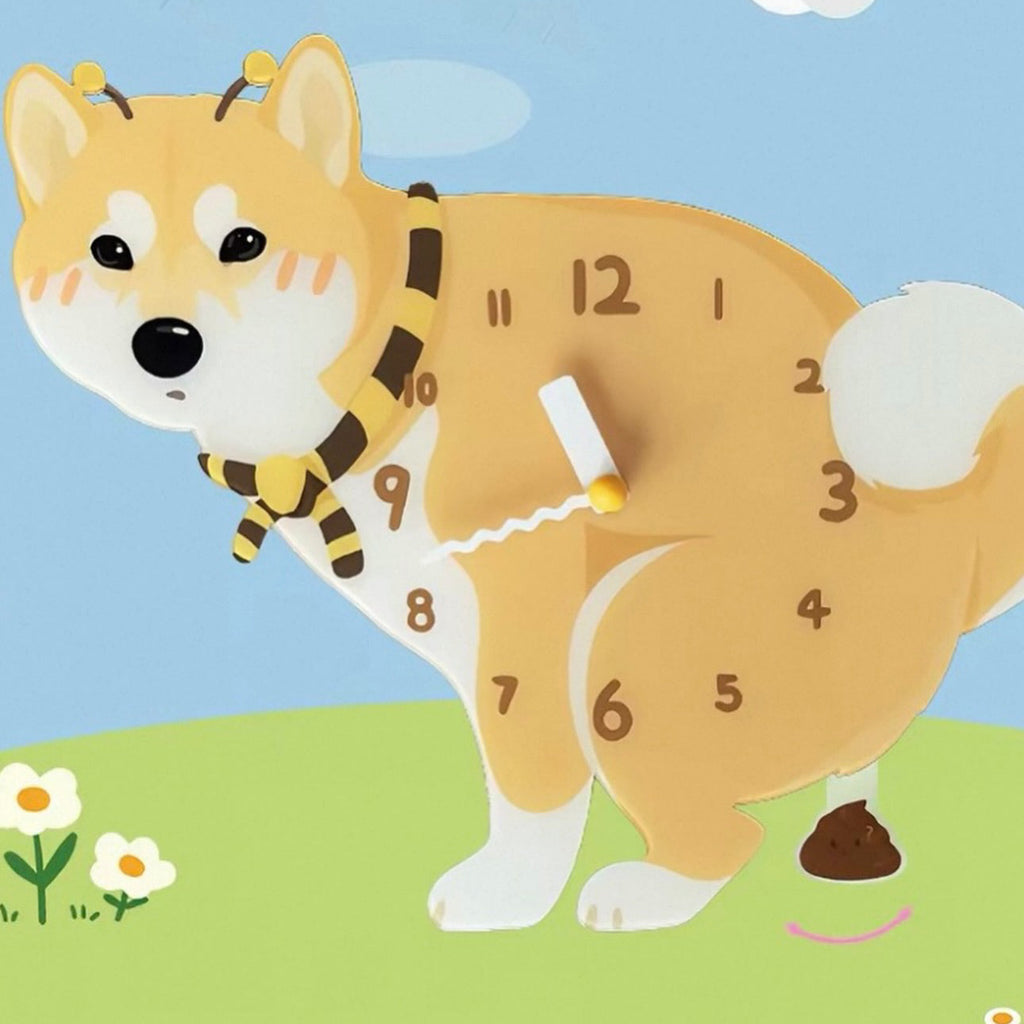 Shiba Inu Wall Clock Decorative Design