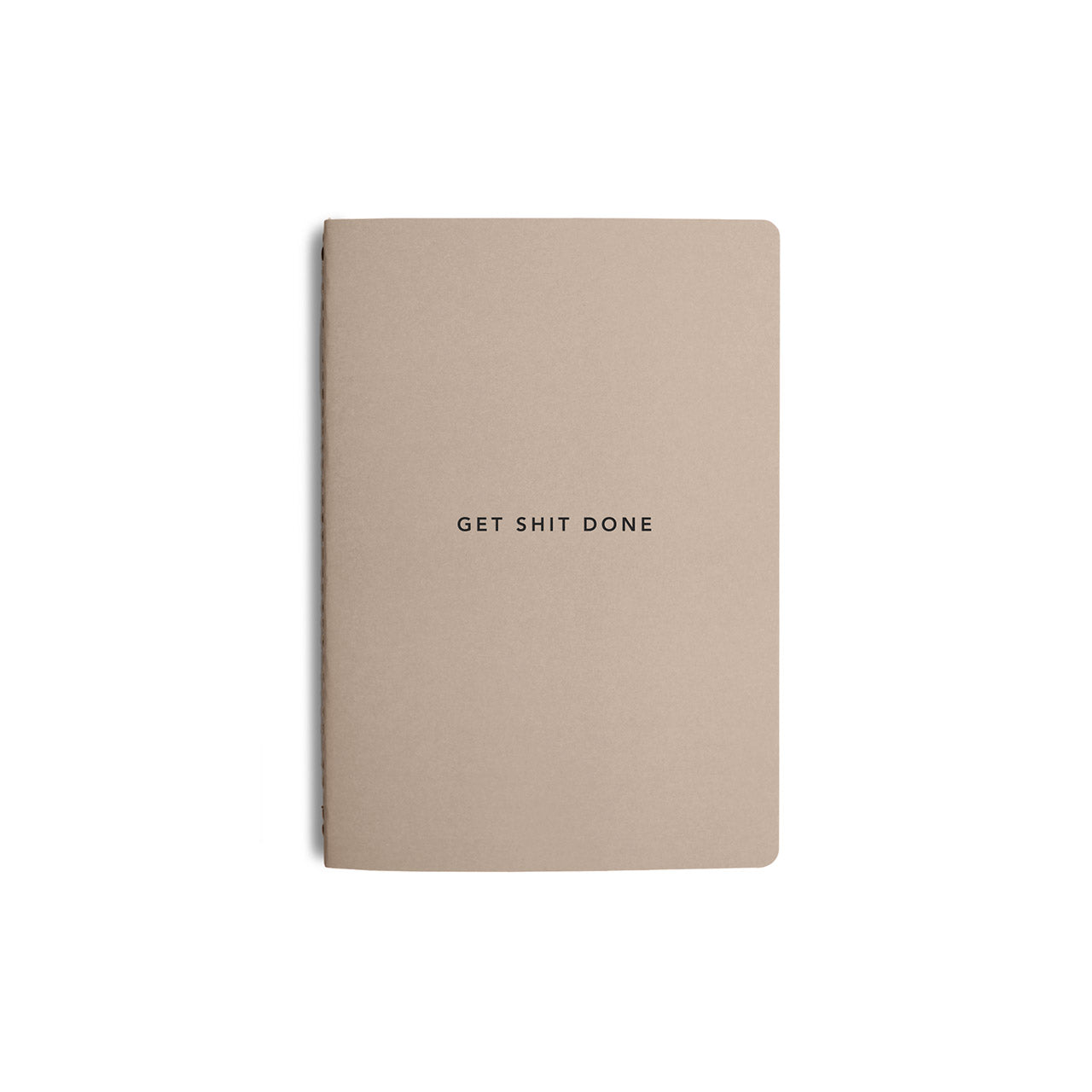 Get Shit Done Minimal Notebook A5
