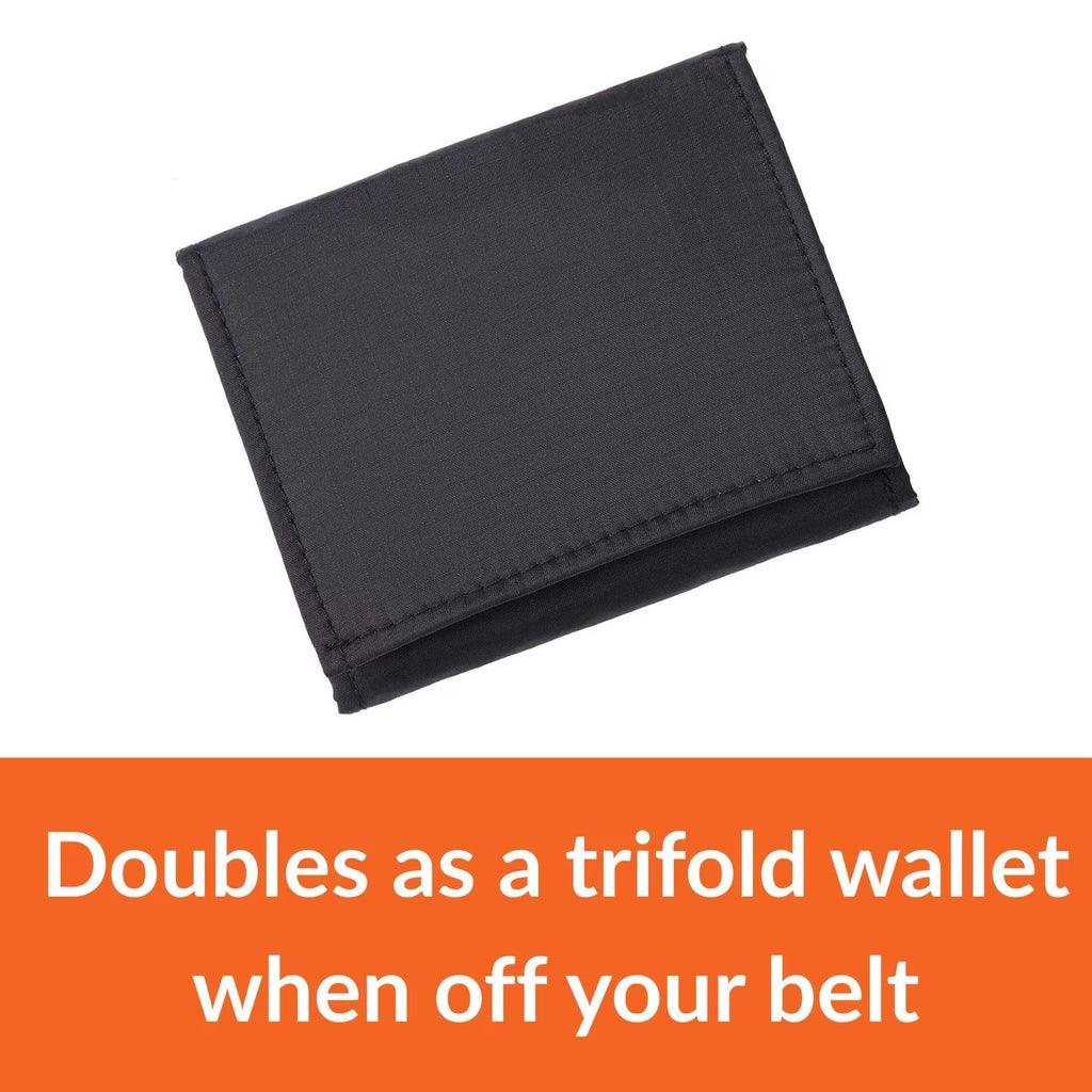 Hybrid Travel Wallet – Hidden Money Belt and Anti-Theft Passport Holder